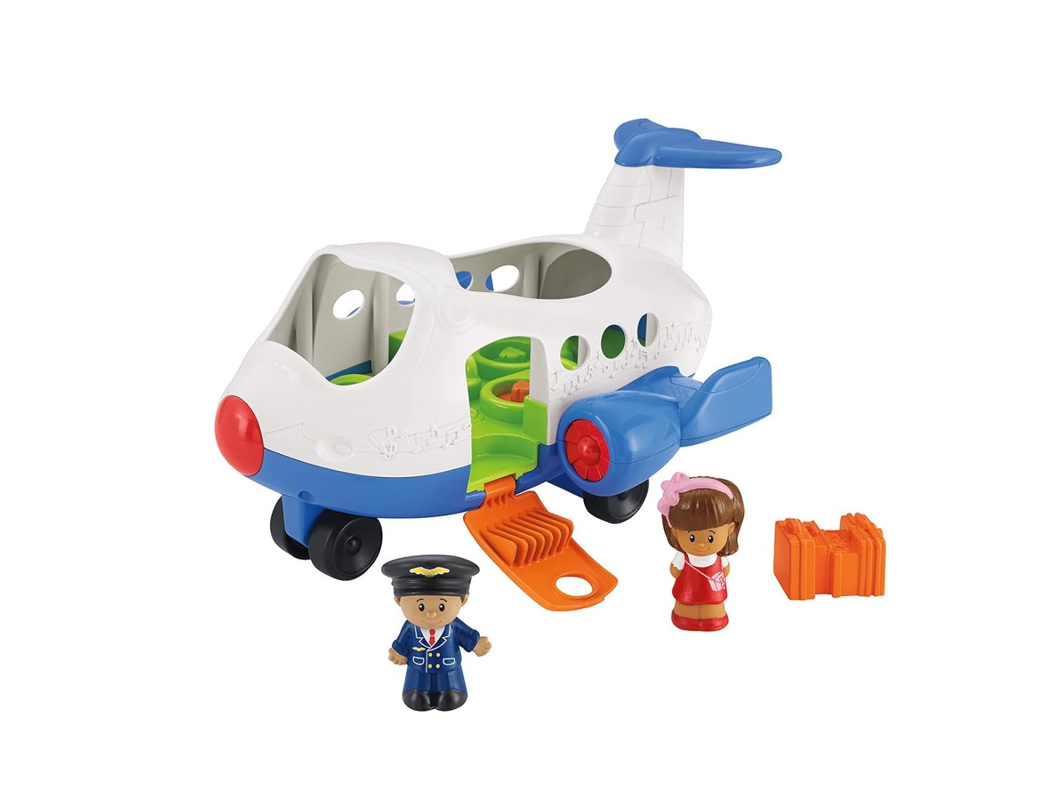 Little People Avión cantarín Fisher Price Mattel BJT