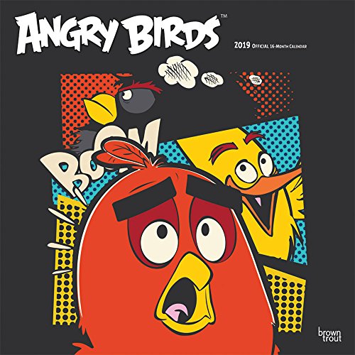 Angry Birds 2019 12 x 12 Inch Monthly Square Wall Calendar, Game Android iOS (Multilingual Edition) by 