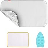 Ironing Mat Ironing Blanket,Upgraded Thick Portable Travel Ironing Pad,Isolate Heat Pad Cover for Table Top,Washer,Dryer,Coun