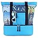 Blue Sky Basics Malibu Beach Bag - 2 in 1 Mesh Beach Tote, Sky Blue, Size Large
