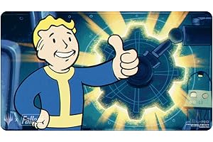 Ultra PRO - Fallout Playmat - Sol Ring - for Magic: The Gathering, Limited Edition Collectible Trading Tabletop Gaming Essentials Accessory Supplies