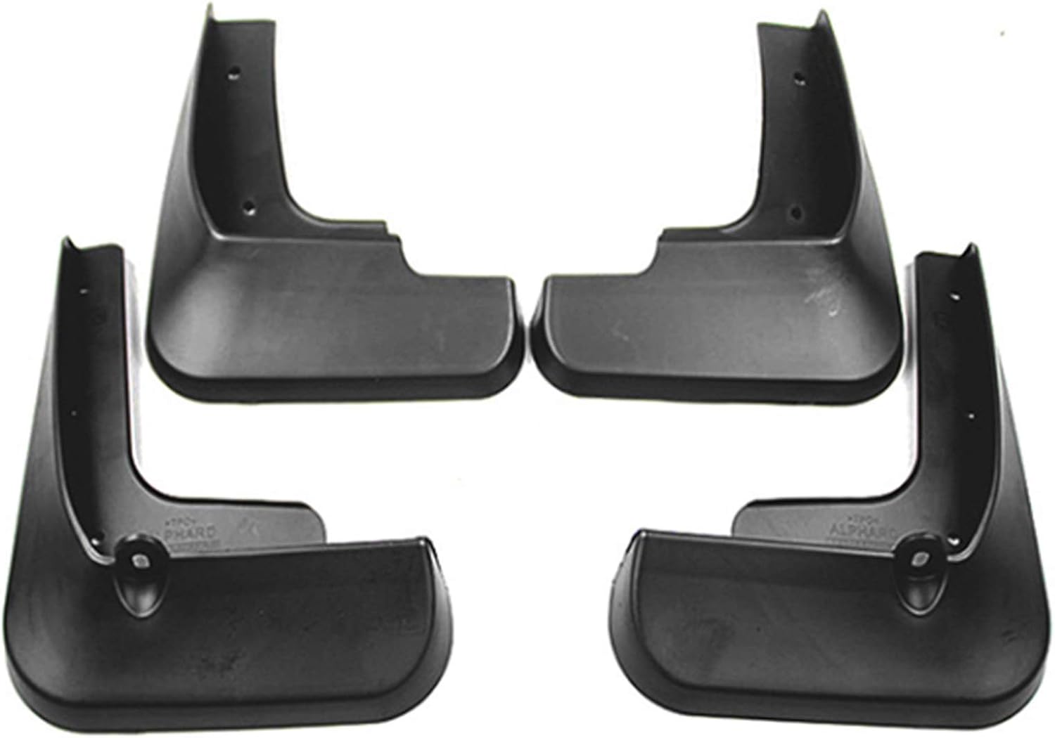 Car mudguard, For Toyota Alphard AH20 20092015, Car front and rear