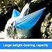 Double Camping Hammock, Youandme Lightweight Parachute Portable Hammocks for Hiking , Travel , Backpacking , Beach , Yard . Gear Includes Nylon Straps & Steel Carabiners, Size 118