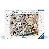 Ravensburger 16706 Disney Stamp Album - 2000 Piece Puzzle for Adults, Every Piece is Unique, Softclick Technology Means Piece