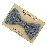 Handmade Pre-Tied Clip on Bow Tie for Baby to Young