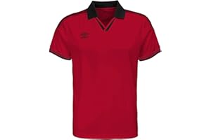 Umbro Men's Johnny Collar Short Sleeve Jersey Shirt