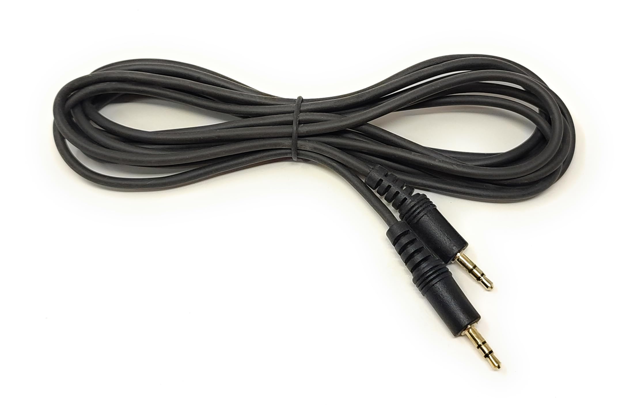 3m 3.5mm to 3.5mm Audio Cable Mini Jack Male to Male Stereo AUX Auxiliary TRS Lead Compatible with Headphone, Phone, Car Audio, Speaker, MP3, Home Stereo, Amp, TV, PC Laptop, HiFi (Black, 3m)
