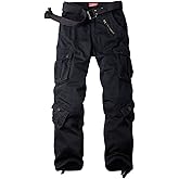 Women's Cotton Casual Military Army Cargo Combat Work Pants with 8 Pocket