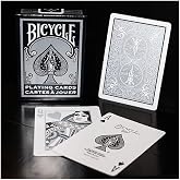 Bicycle Silver Rider Back Playing Cards