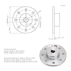 Arm Plate for ASME Series, Metal Special Arm