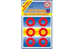 Sohni-Wicke 0245 Toy Ammunition for 12 Shots Toy Guns, 144 Shots, One Size