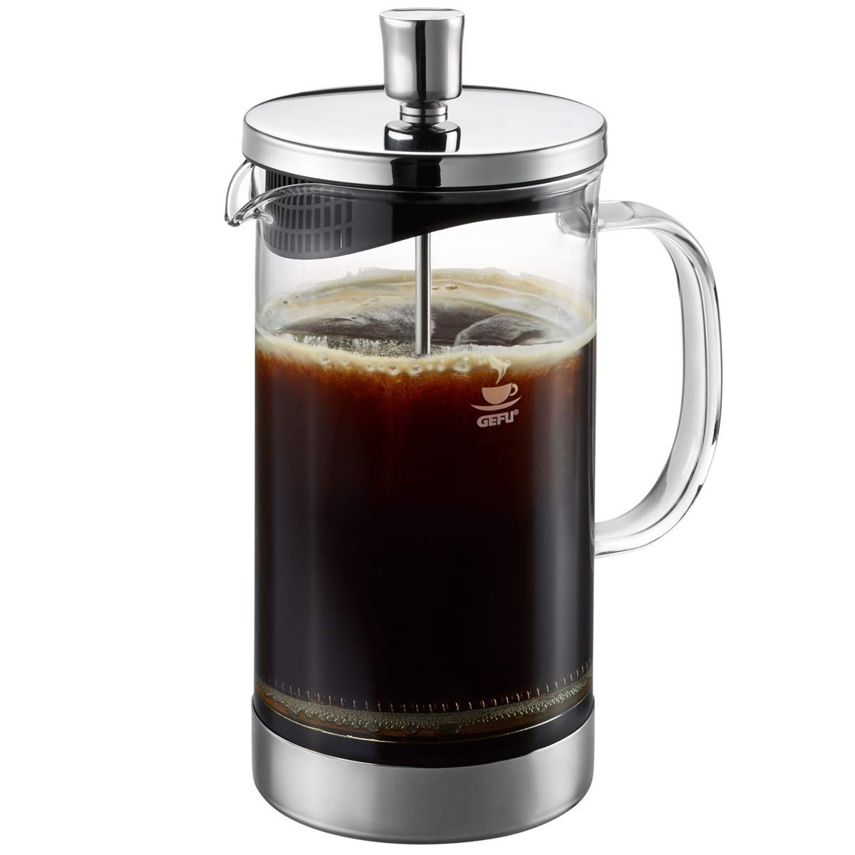Gefu Diego Coffee Maker Black/Silver 15 x 10.3 x 22 cm