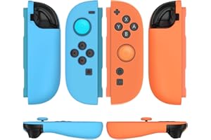 TNP JoyCon 2 Cover Case for Nintendo Switch 2 2025 - Protective Silicone Cover with Thumb Grip Caps - Soft Shell Case for Swi
