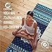 Chastep Premium Print Yoga Mat Reversible - Non Slip & Anti Tear Excercise Padding 1/4