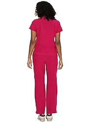 floralhue Scrubs for Women, V-Neck Scrubs Top
