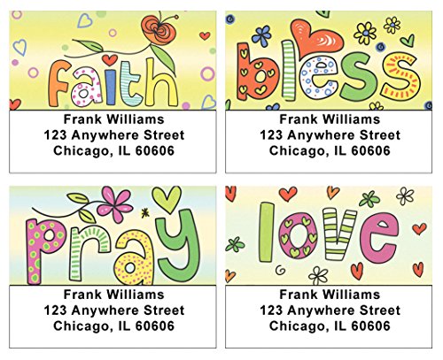 Words To Live By Address Labels
