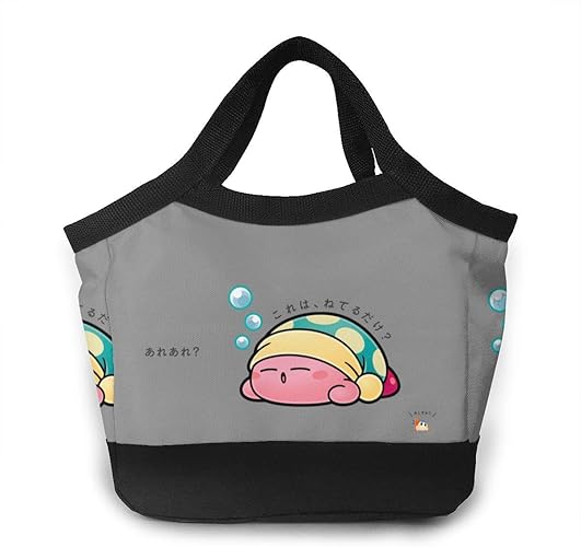 Amazon Co Jp 男女兼用星のカービィ4 大容量 多機能 保温 ランチバッグ お弁当袋 おしゃれ ショッピングバッグ サーモス 保冷ランチ バッグ 手提げお弁当箱 保冷バッグ シューズ バッグ