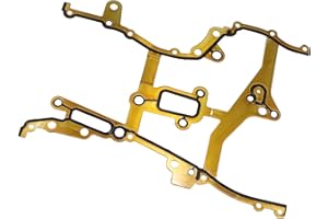 ACROPIX Car Engine Timing Cover Seal Gaskets Fit for Chevrolet Cruze - Pack of 1 Gold Tone