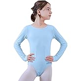 BAOHULU Ballet Leotards for Girls Long Sleeve Classic Gymnastics Dance Outfit Kids Ballerina Costume 2-12 Years