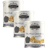 Tartufi Jimmy Black Truffle Cashews, Pack of 3, 40 g Each | Roasted cashews, gourmet snack