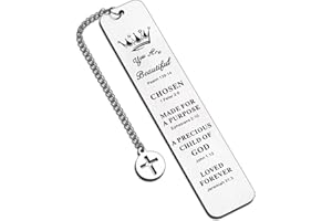 First Communion Gifts for Boys Girls Bookmark for Women Bible Verse Bookmark for Girls Daughter Book Lovers Birthday Christma