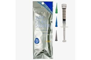 Art Clay Silver Syringe - 3 Tips - 10g - New Formula
