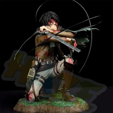 Amazon 進撃の巨人 リヴァイ アッカーマン きず Pvc製 塗装済み フィギュア コレクション 約180mm フィギュア ドール 通販
