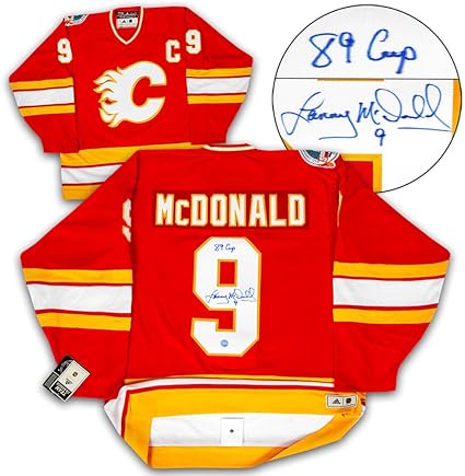 calgary flames 1989 vintage jersey