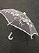 Small Lace Embroidered Parasol Umbrella for Bridak Wedding Party Decoration/ Table Setting / Wall Deco /8