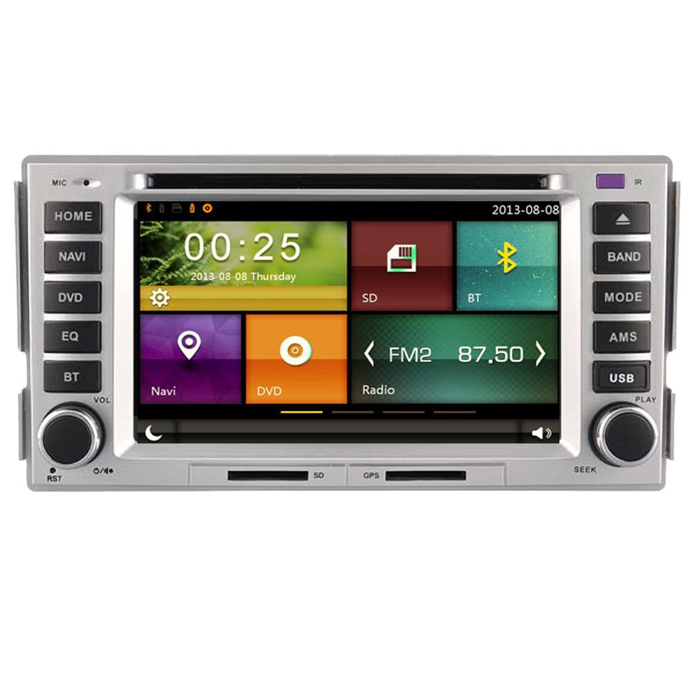Autosion Car Stereo for Hyundai Santa Fe 2006 2007 2008 2009 2010 2011 2012 Auto Radio DVD GPS Multimedia Navigation Headunit Bluetooth Steering Wheel Control