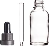 YIZHAO 30ml Clear Glass Dropper Bottles with Pipette Set of 6 view 4