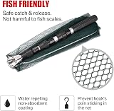 HEYOMART Fishing Landing Net Telescoping Foldable 1.3m Aluminum Handle view 2