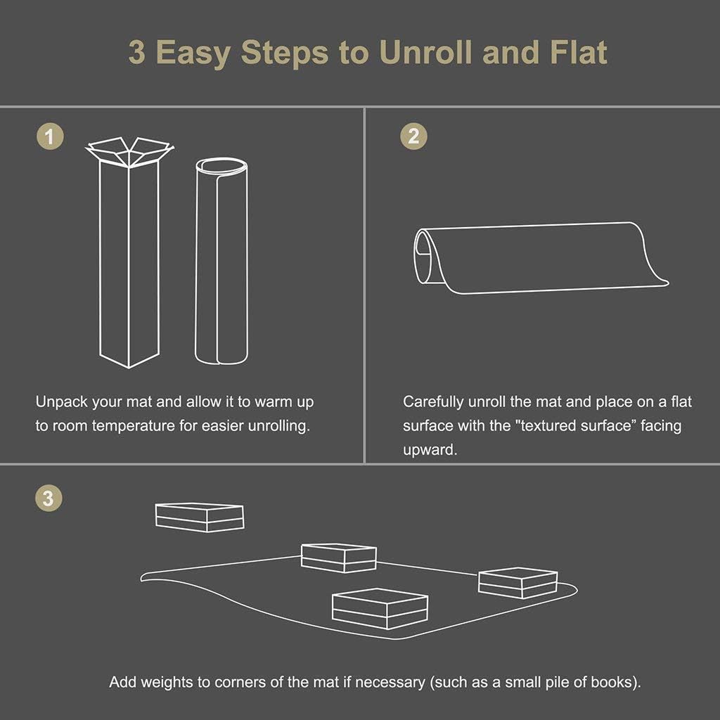 GeeWin Home Office Chair Mat for Hardwood Floor, 30'' x 48'' Clear Floor Mat for Rolling Chairs, Floor Protector Thick Durable Chair Mat Chairmats (30" X 48" Rectangle) : Office Products