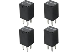 Hoypeyfiy 4Pcs 303-1AH-C-R1-U01-12VDC Automotive Relay, 12V 4Pin Starter Relay Replacement for Polaris RZR 570 2012-2015, Rep