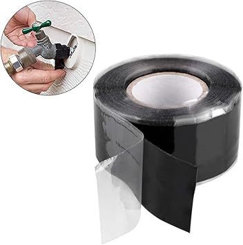 Planen Reparatur Klebeband Trucker Tape Temperature Resistant Silikon Reparatur Klebeband Isolierter Fur Teichfolien Epdm Pvc Bitumen Flicken Wasserdicht Amazon De Baumarkt
