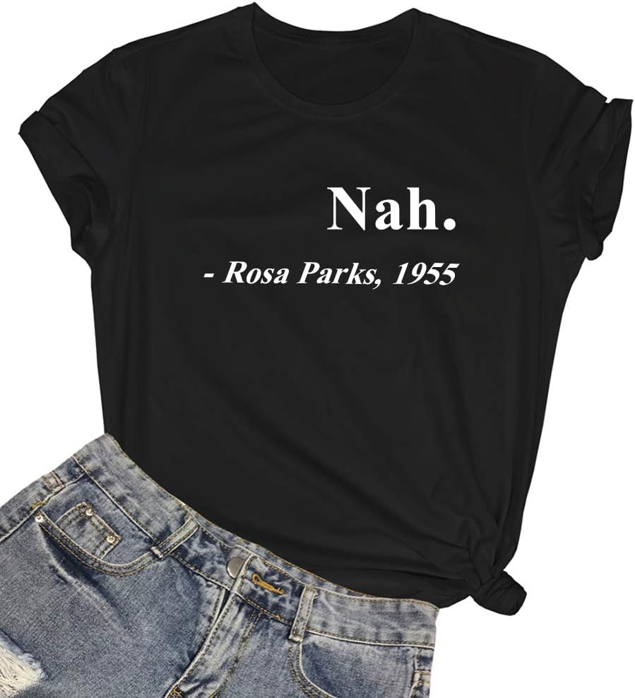 Women Cute Funny T Shirt Teen Girl Graphic Tee