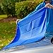 Viking Car Care 912400 Waffle Weave Drying Towel - 7 Square Feet, Royal Blue