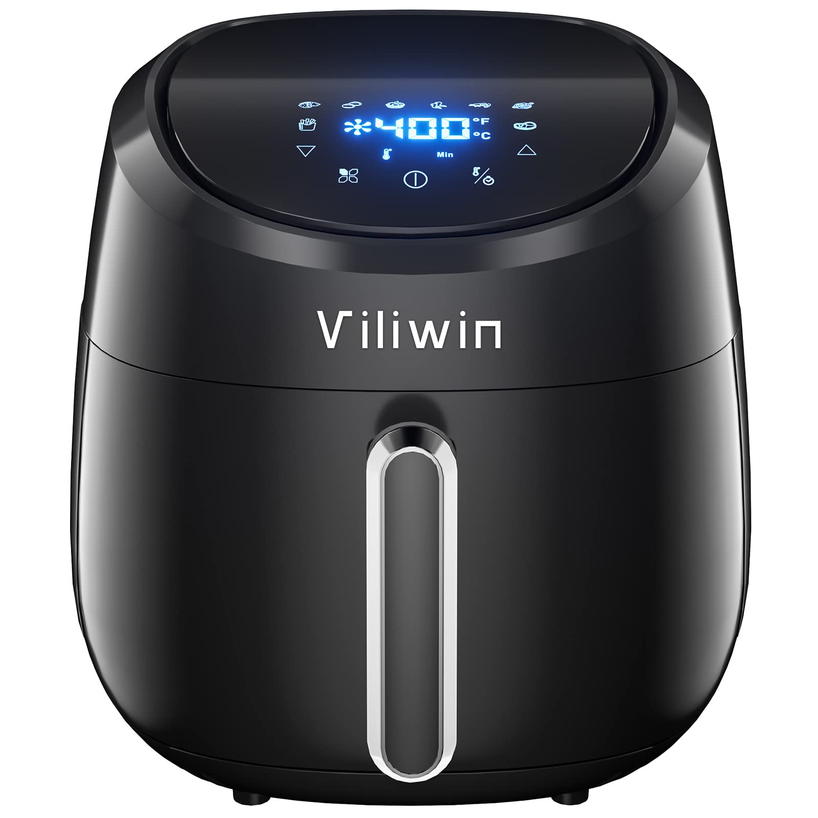 VILIWIN Air Fryer 8 Preset Menus 4.5 QT Digital