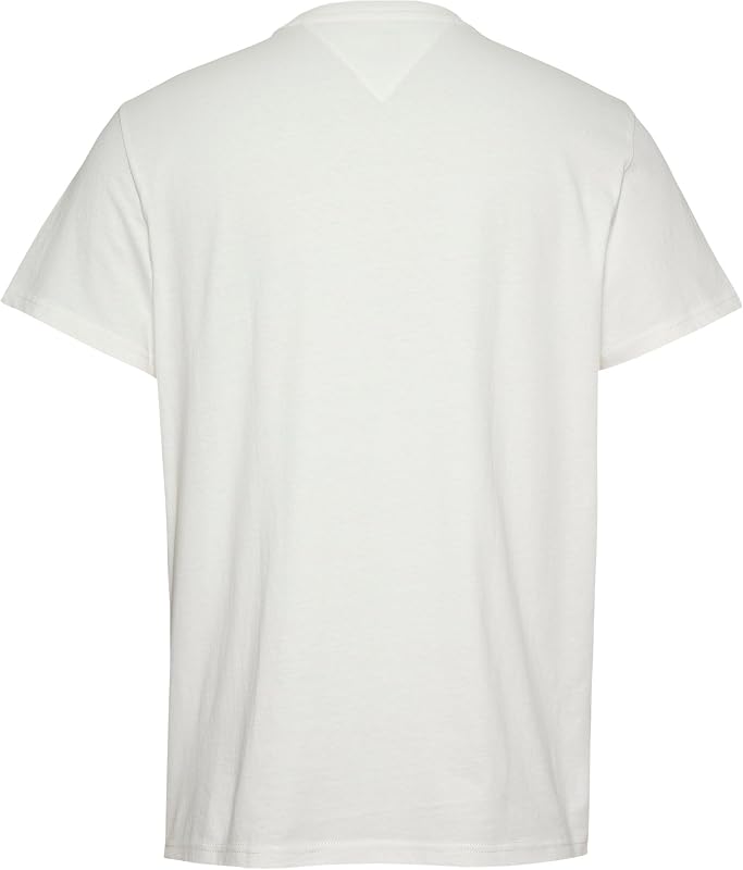 T-Shirt Manches Courtes Homme Slim Entry Graphic Tee en Coton, Blanc (Ecru), XXL