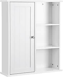 VASAGLE Armario de Pared Armario suspendido Armario Colgante Armario de