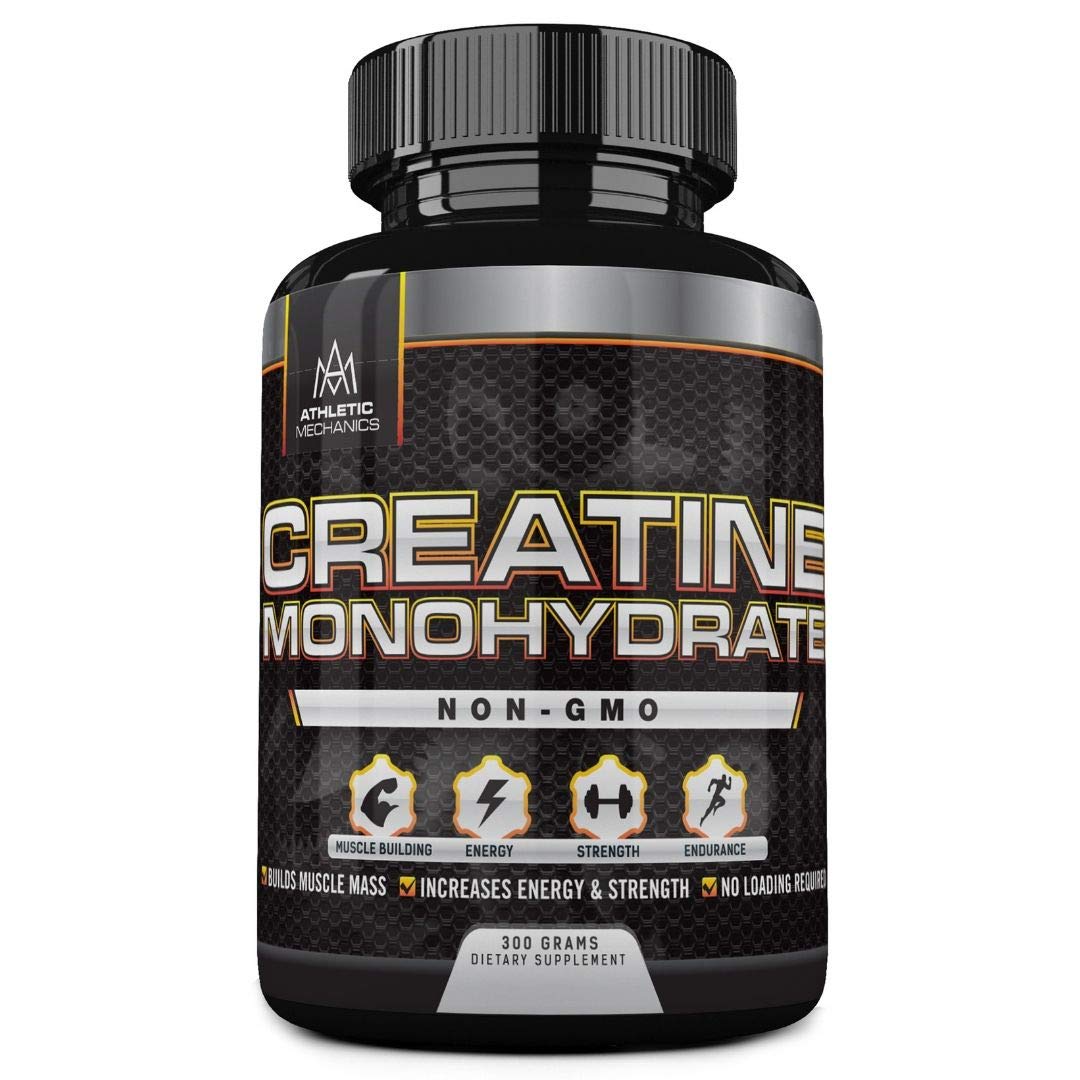 Buy Athletic Mechanics Creatine Monohydrate GMOFree Quality Pure