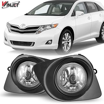 Fits 09 10 11 12 13 Toyota Venza Halogen Headlamp Headlight Pair Set Both NEW