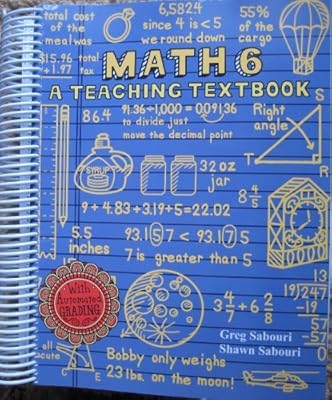 Math 6 A Teaching Textbook