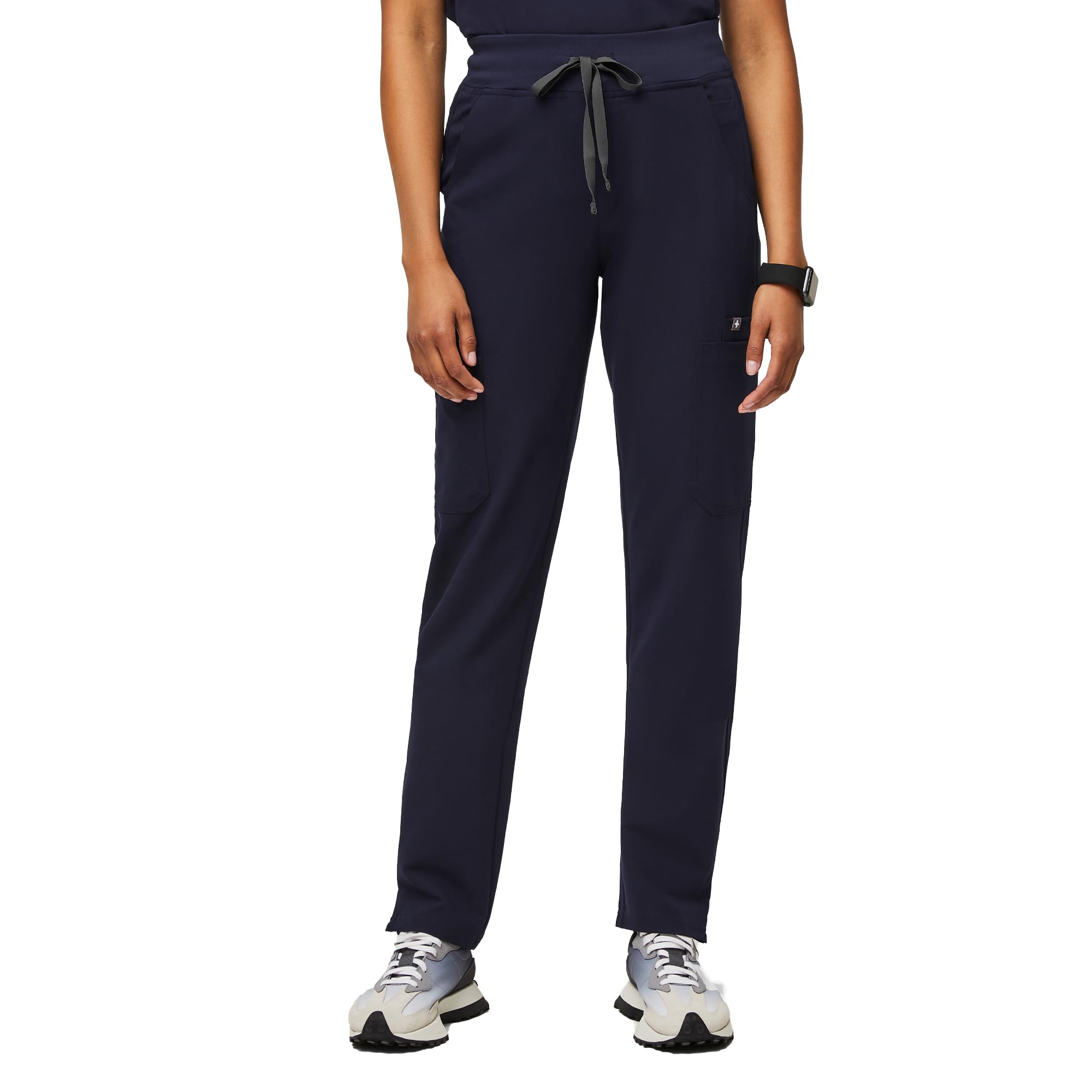 Photo 1 of FIGS YOLA High Waisted Skinny Scrub Pants for Women - Navy, Regular S