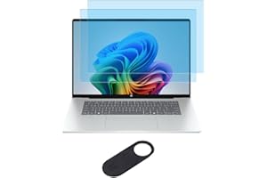 2 Pack Screen Protector for 2025 HP OmniBook 7 16 & HP OmniBook X Flip 16 Inch Laptop, Anti-Blue Light Anti-Glare Anti-UV Fil