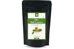 Al Masnoon Dry Sidr Leaves / Beri ka Patta / Jujube Leaves / Clean & Sorted 100g ( pack of 1)