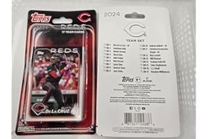 2024 Topps Retail Factory Sealed Baseball Cincinnati Reds Base MLB Team Set Elly De La Cruz RC +16 More, 17 Total Cards. Stock Photo shown, see second picture for list of players included. Different numbering on cards than on regular Topps cards in packs