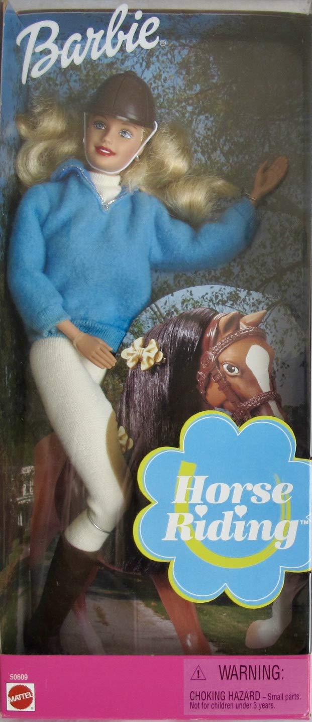 horseback riding barbie
