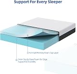 wowttrelax Single Memory Foam Mattress 3ft 7 Inch 90x190x18cm view 3