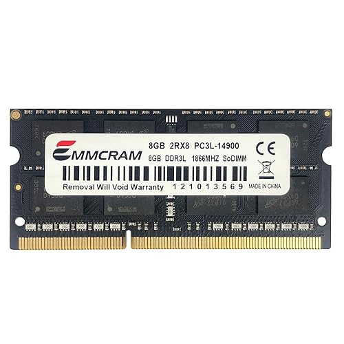 EMMCRAM 16GB(8GBx2) PC3L-14900S DDR3L Laptop RAM DDR3 1866MHz - Technical View